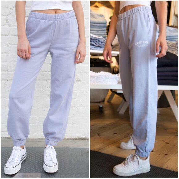 Brandy Melville Newport Beach Rosa Sweatpants - Picture 1 of 5
